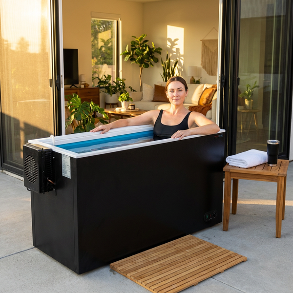 Cold Plunge Tub Engineered for Year-Round Use, 33°F Cooling, Ozone Sanitation, UV-Resistant Coating